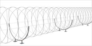 Спираль Егоза-Супер диаметром 2 метра. 